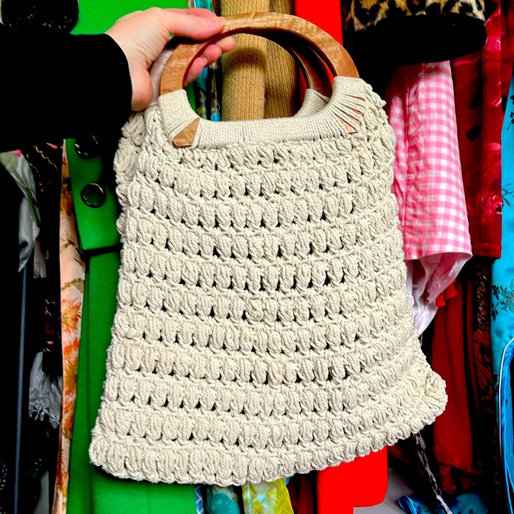 Macramé bag - Picture 3 of 6